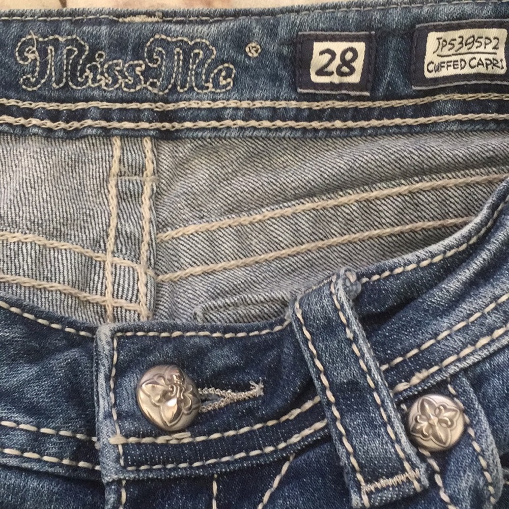 Miss Me Capri Size 28 - Picture 4 of 6